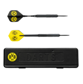 Borussia Dortmund - Dartpfeile mit Aufbewahrungsbox